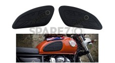 Royal Enfield GT and Interceptor 650cc Rubber Knee Pad Black